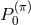 (π) P0